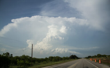 Supercell updraft