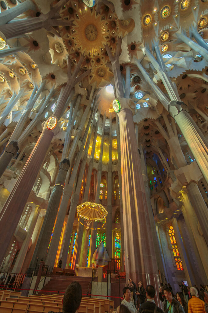 Inside Sagrada Familia