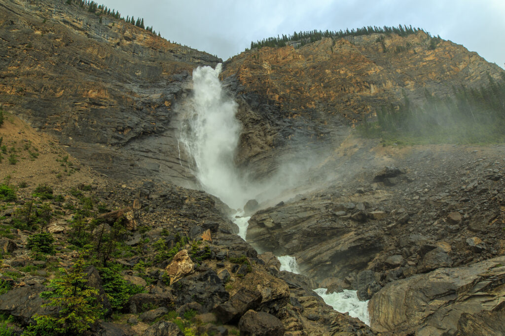 Takakkaw Falls in Yoho National Park