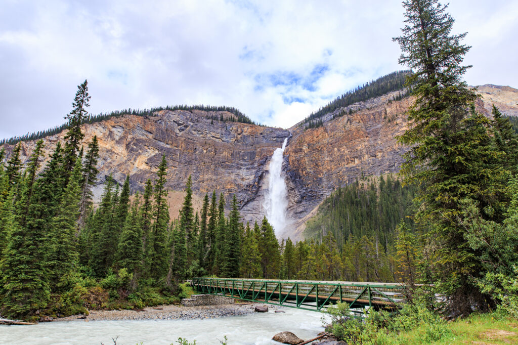 Takakkaw Falls in Yoho National Park