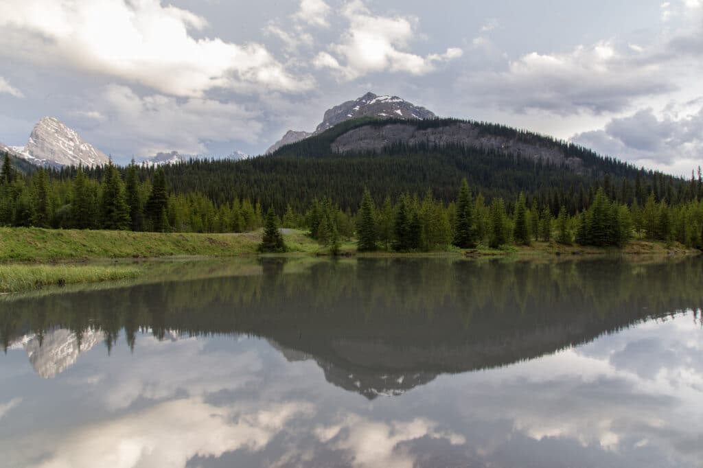 Pond in Spray Valley Provincal Park, Alberta, Canada