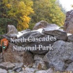 North Cascades National Park Sign