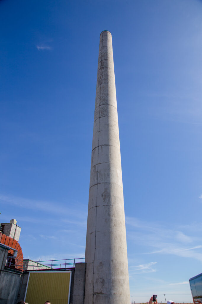 Reactor B Smokestack