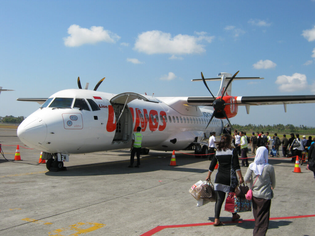 ATR72 to take us to Bima