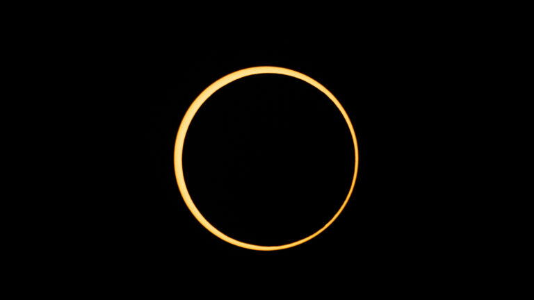 Annular Solar Eclipse on October 14, 2023 from Boerne, TX