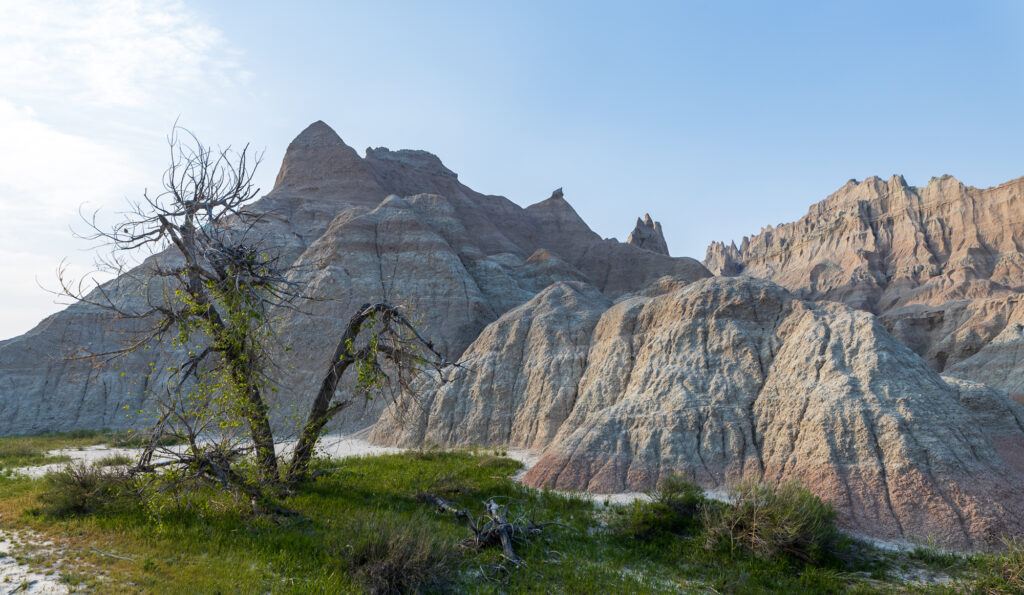 Badlands in South Dakota