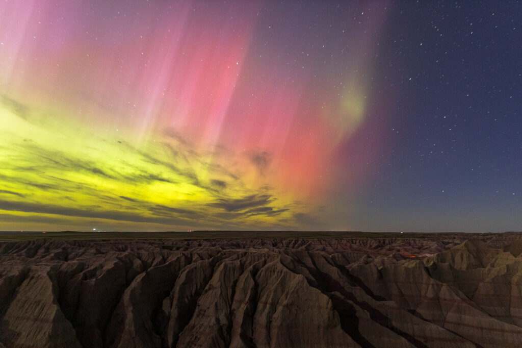 Northern Lights over Panorama Point