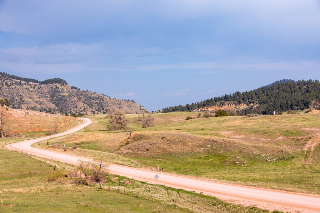 Overlooking Martin Valley